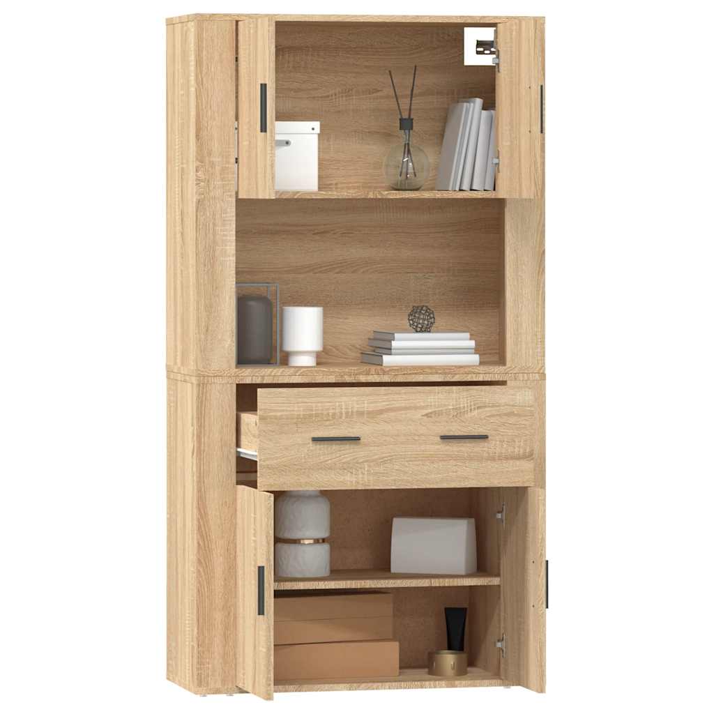 Buffet haut Chêne sonoma Bois d'ingénierie - XIOS