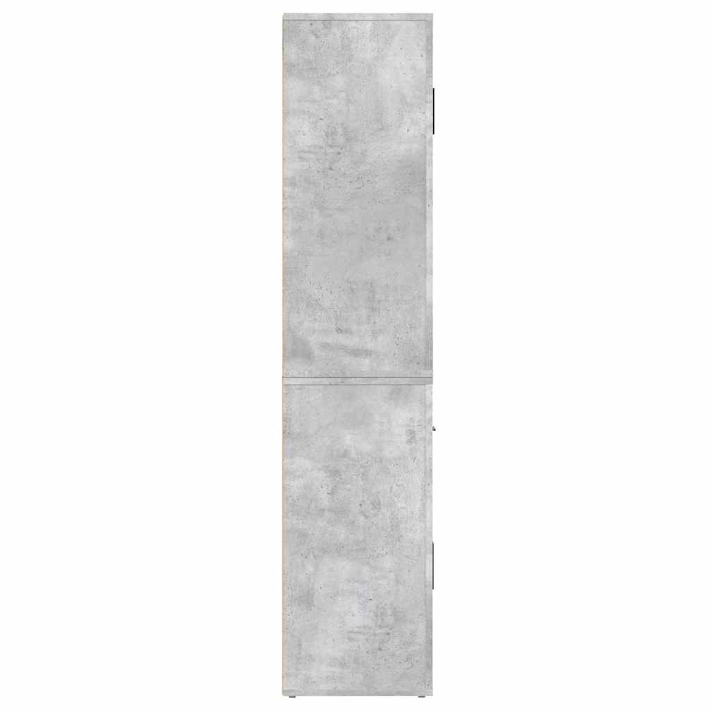 Buffet haut Gris béton Bois d'ingénierie - XIOS