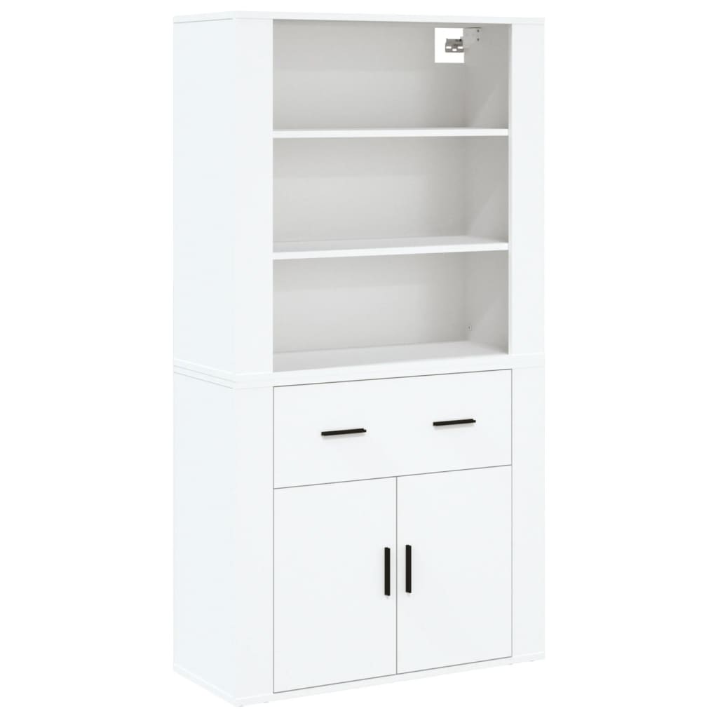 Buffet haut Blanc Bois d'ingénierie - XIOS
