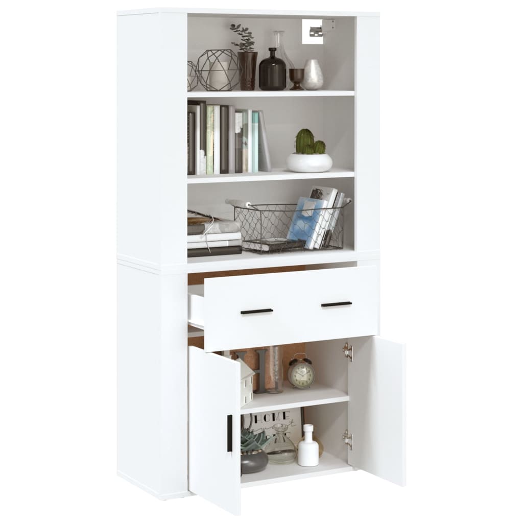 Buffet haut Blanc Bois d'ingénierie - XIOS