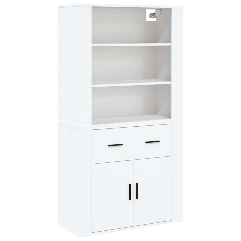 Buffet haut Blanc Bois d'ingénierie - XIOS