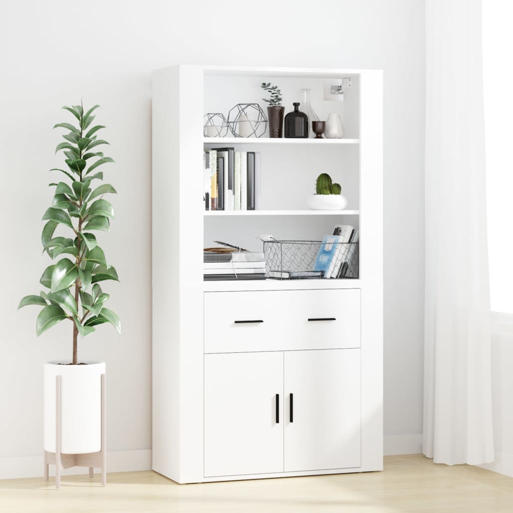Buffet haut Blanc Bois d'ingénierie - XIOS