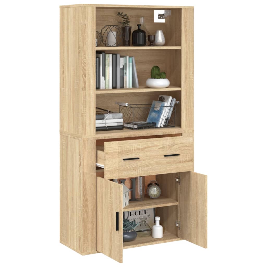 Buffet haut Chêne sonoma Bois d'ingénierie - XIOS