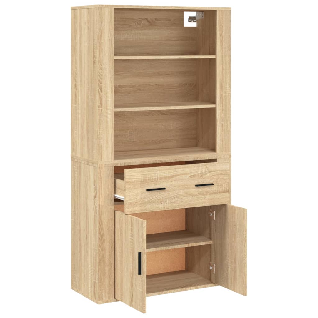 Buffet haut Chêne sonoma Bois d'ingénierie - XIOS