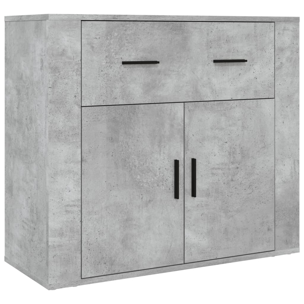 Buffet haut Gris béton Bois d'ingénierie - XIOS