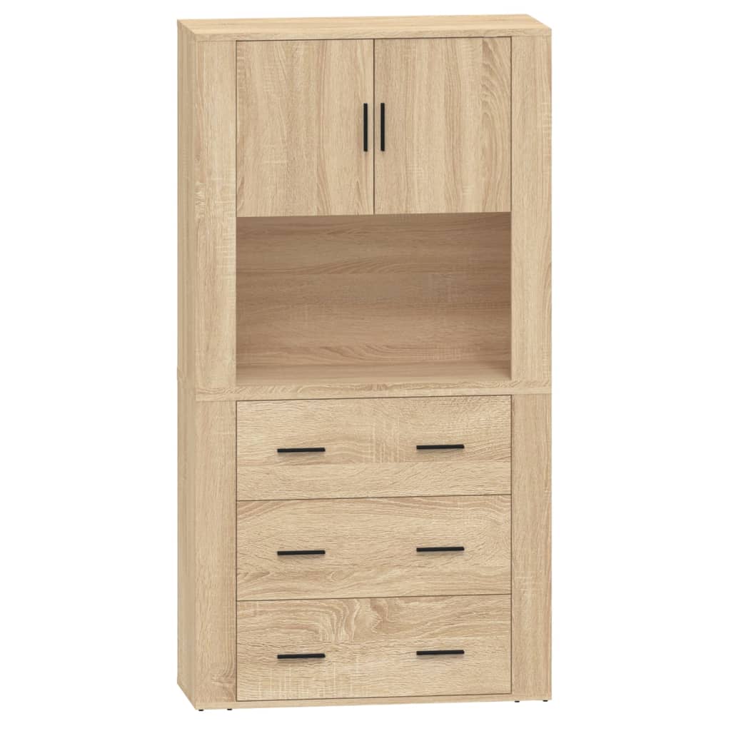 Buffet haut Chêne sonoma Bois d'ingénierie - XIOS