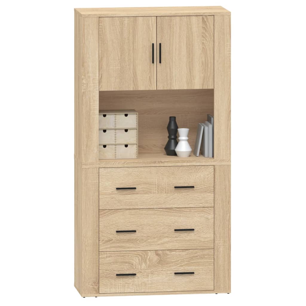 Buffet haut Chêne sonoma Bois d'ingénierie - XIOS
