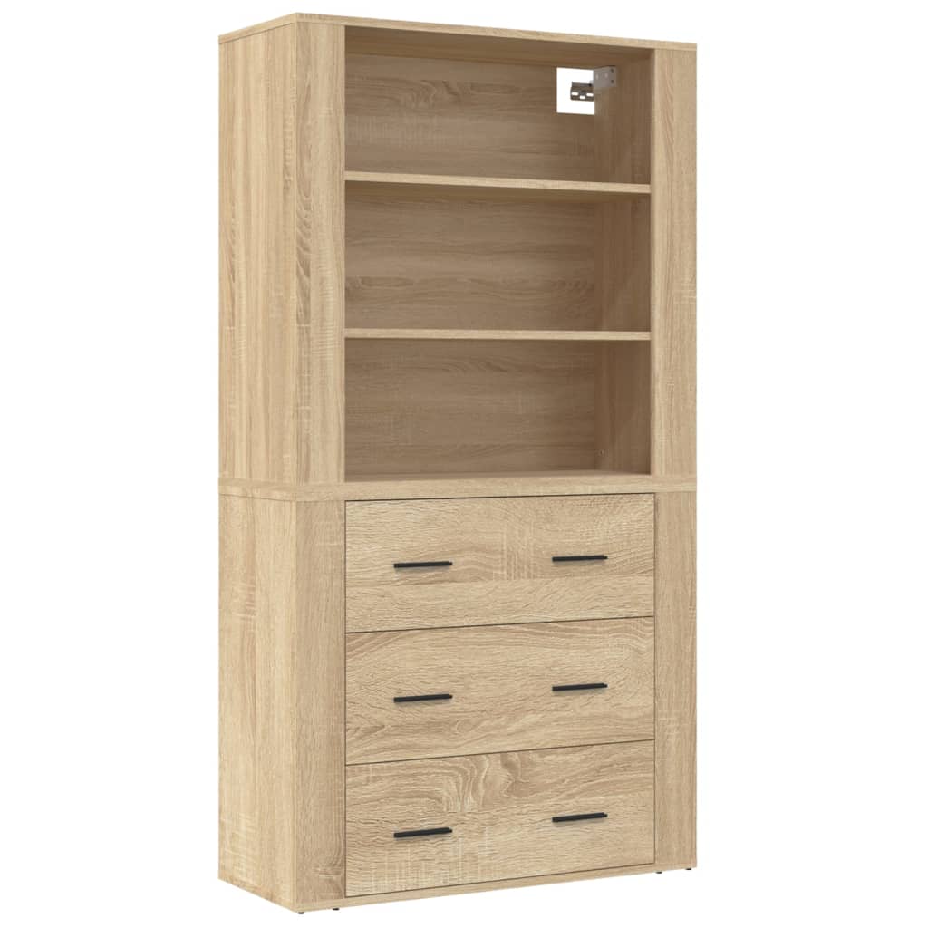 Buffet haut Chêne sonoma Bois d'ingénierie - XIOS
