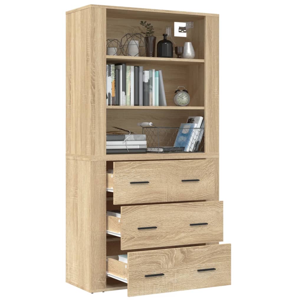 Buffet haut Chêne sonoma Bois d'ingénierie - XIOS