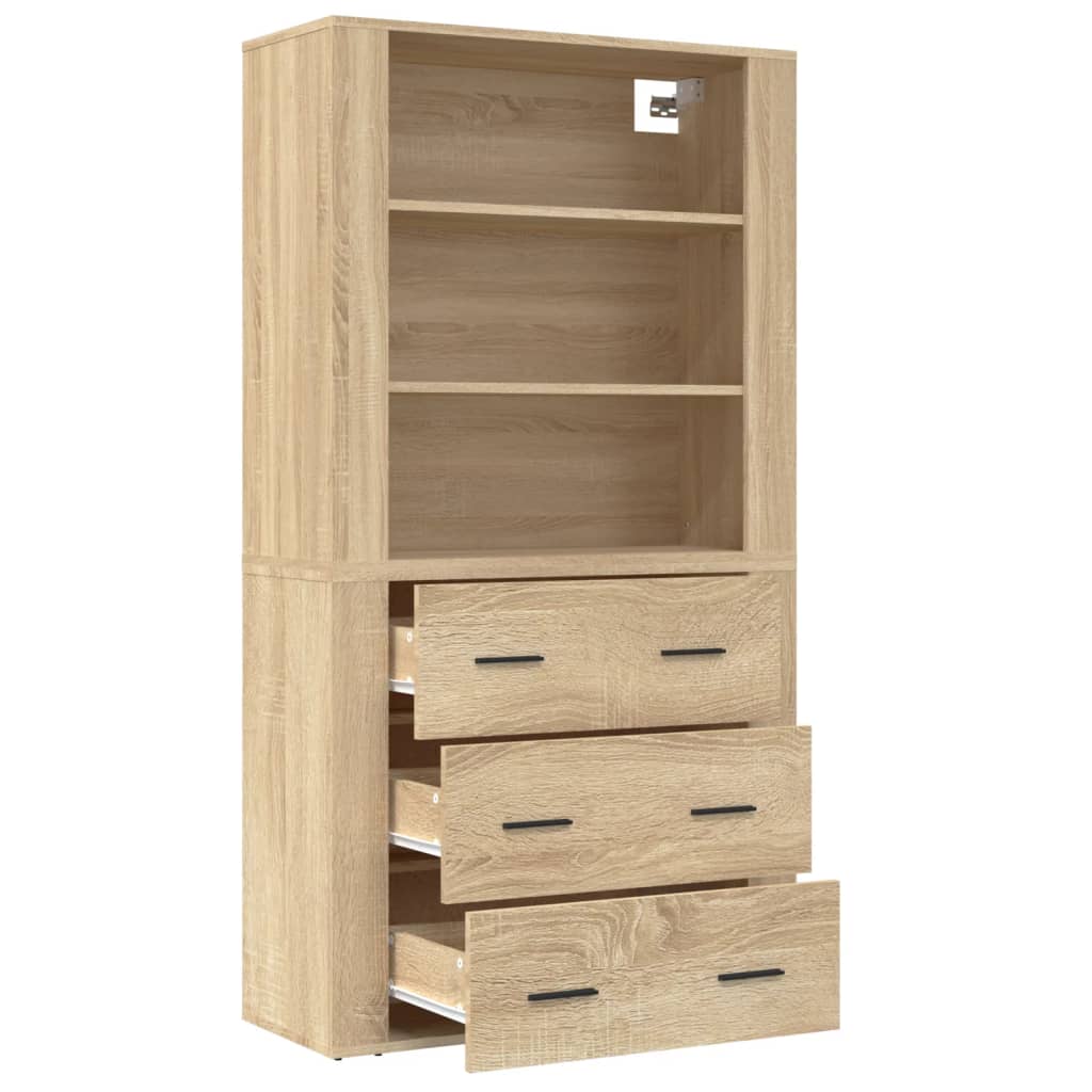 Buffet haut Chêne sonoma Bois d'ingénierie - XIOS