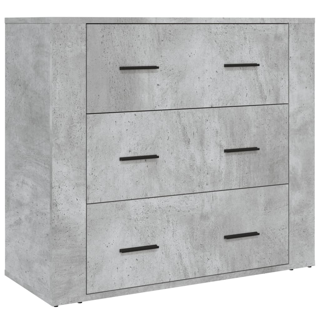 Buffet haut Gris béton Bois d'ingénierie - XIOS