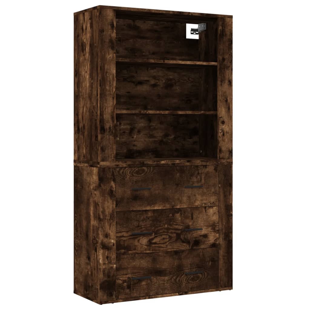 Buffet haut Chêne fumé Bois d'ingénierie - XIOS