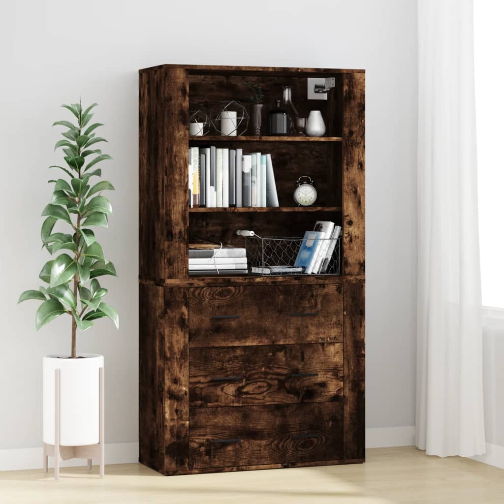 Buffet haut Chêne fumé Bois d'ingénierie - XIOS