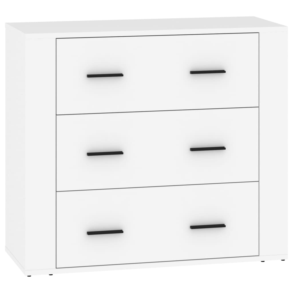 Buffets 3 pcs Blanc Bois d'ingénierie - XIOS