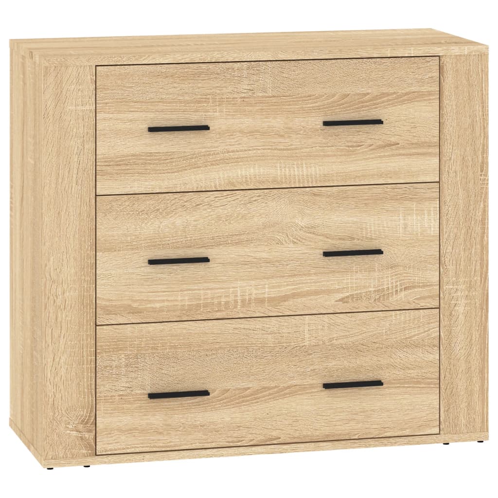 Buffets 3 pcs Chêne sonoma Bois d'ingénierie - XIOS