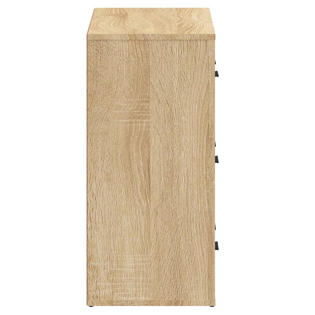 Buffets 2 pcs chêne sonoma bois d'ingénierie - XIOS