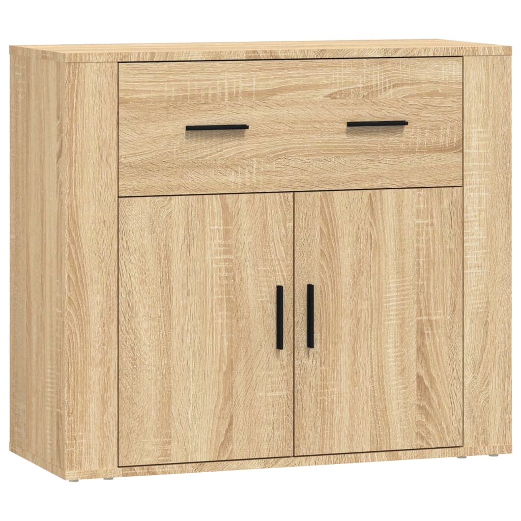 Buffets 3 pcs Chêne sonoma Bois d'ingénierie - XIOS
