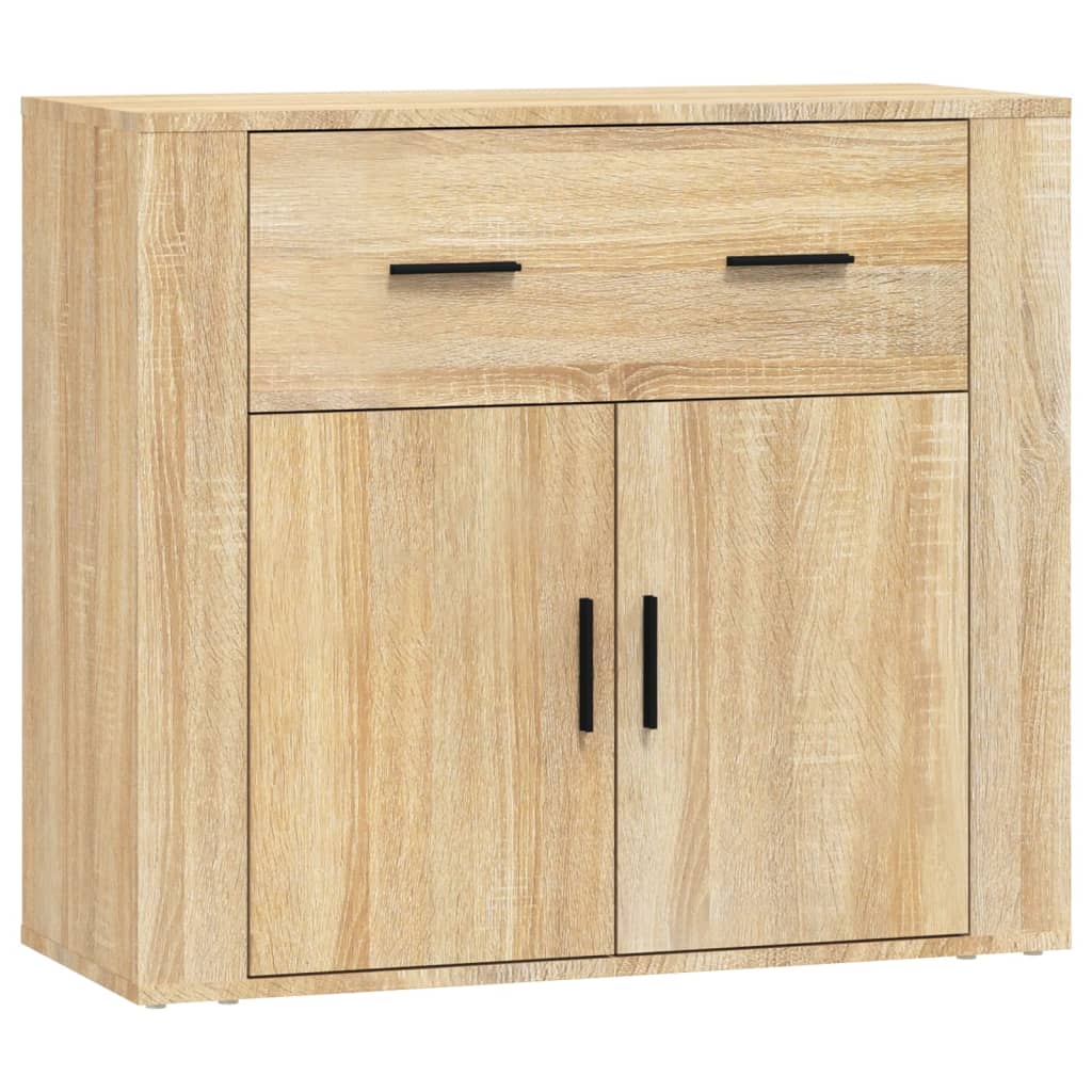 Buffets 3 pcs Chêne sonoma Bois d'ingénierie - XIOS