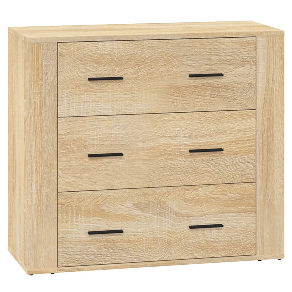 Buffets 3 pcs Chêne sonoma Bois d'ingénierie - XIOS