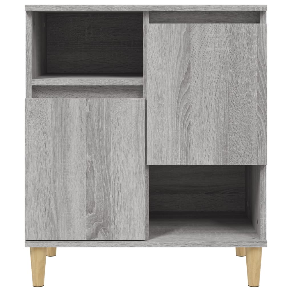 Buffets 3 pcs sonoma gris 60x35x70 cm bois d'ingénierie - XIOS