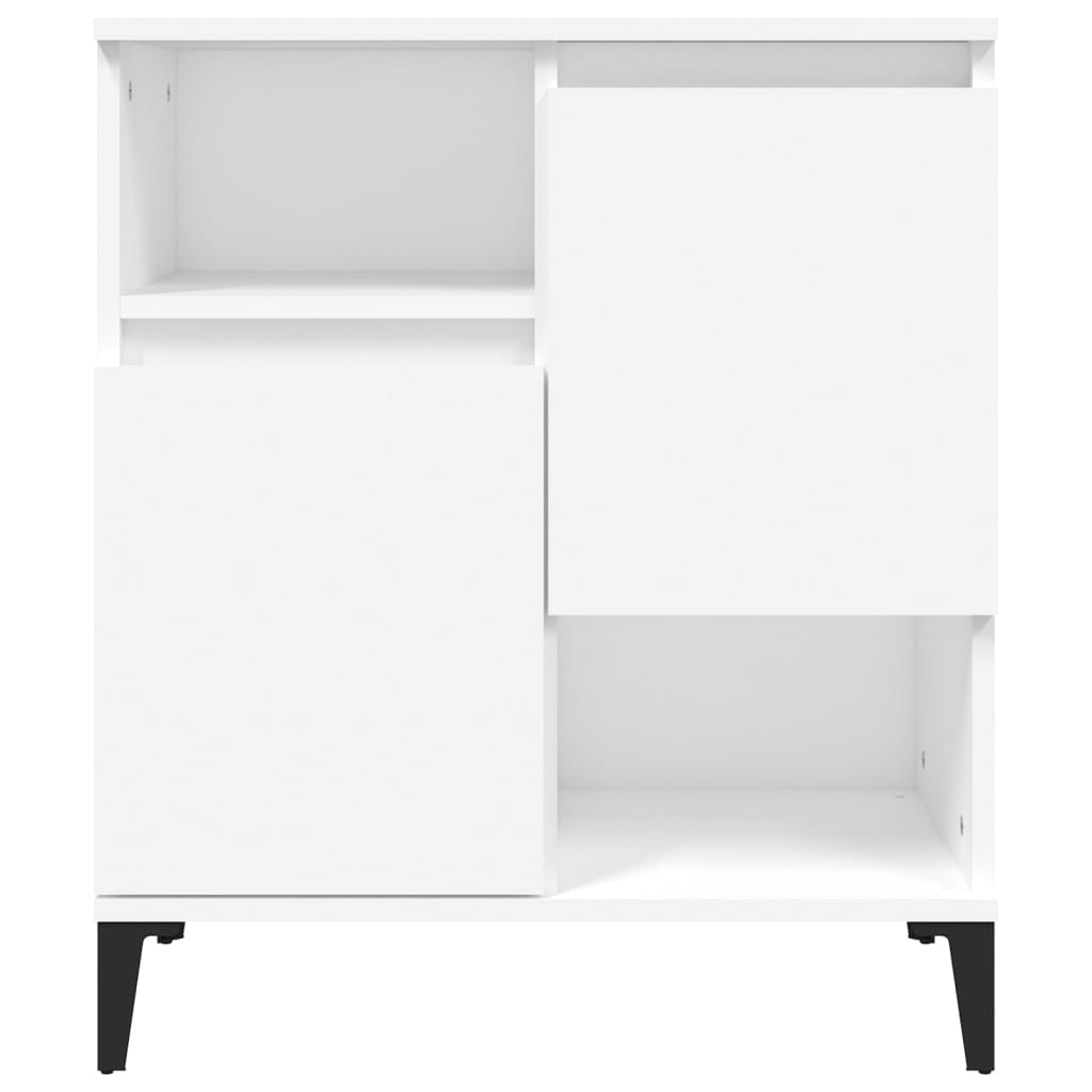 Buffets 3 pcs blanc 60x35x70 cm bois d'ingénierie - XIOS