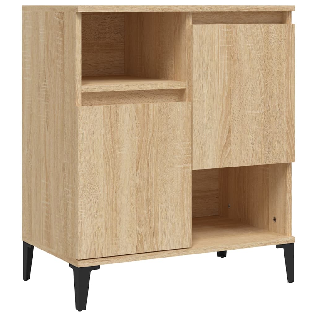 Buffets 3 pcs chêne sonoma 60x35x70 cm bois d'ingénierie - XIOS