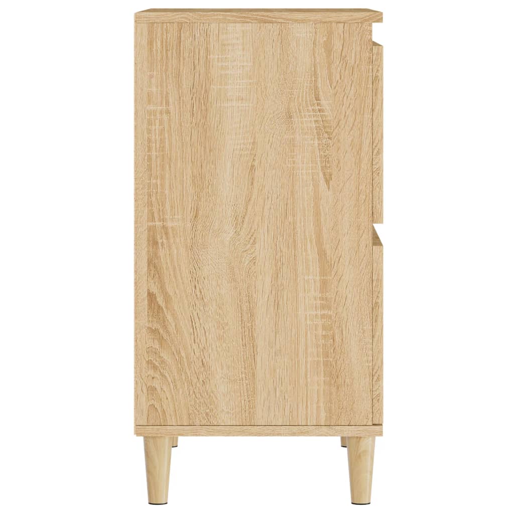 Buffets 3 pcs chêne sonoma 60x35x70 cm bois d'ingénierie - XIOS
