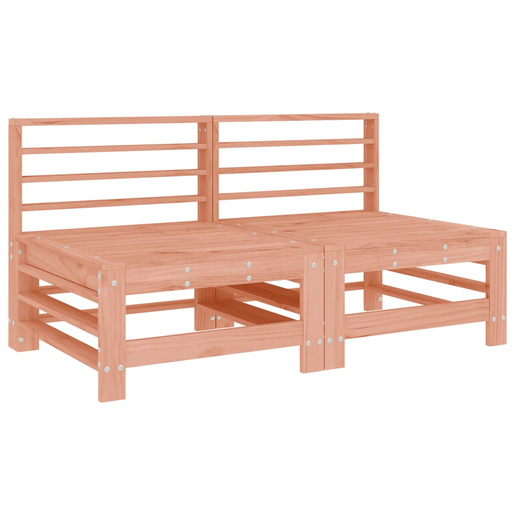 Salon de jardin 7 pcs bois massif douglas