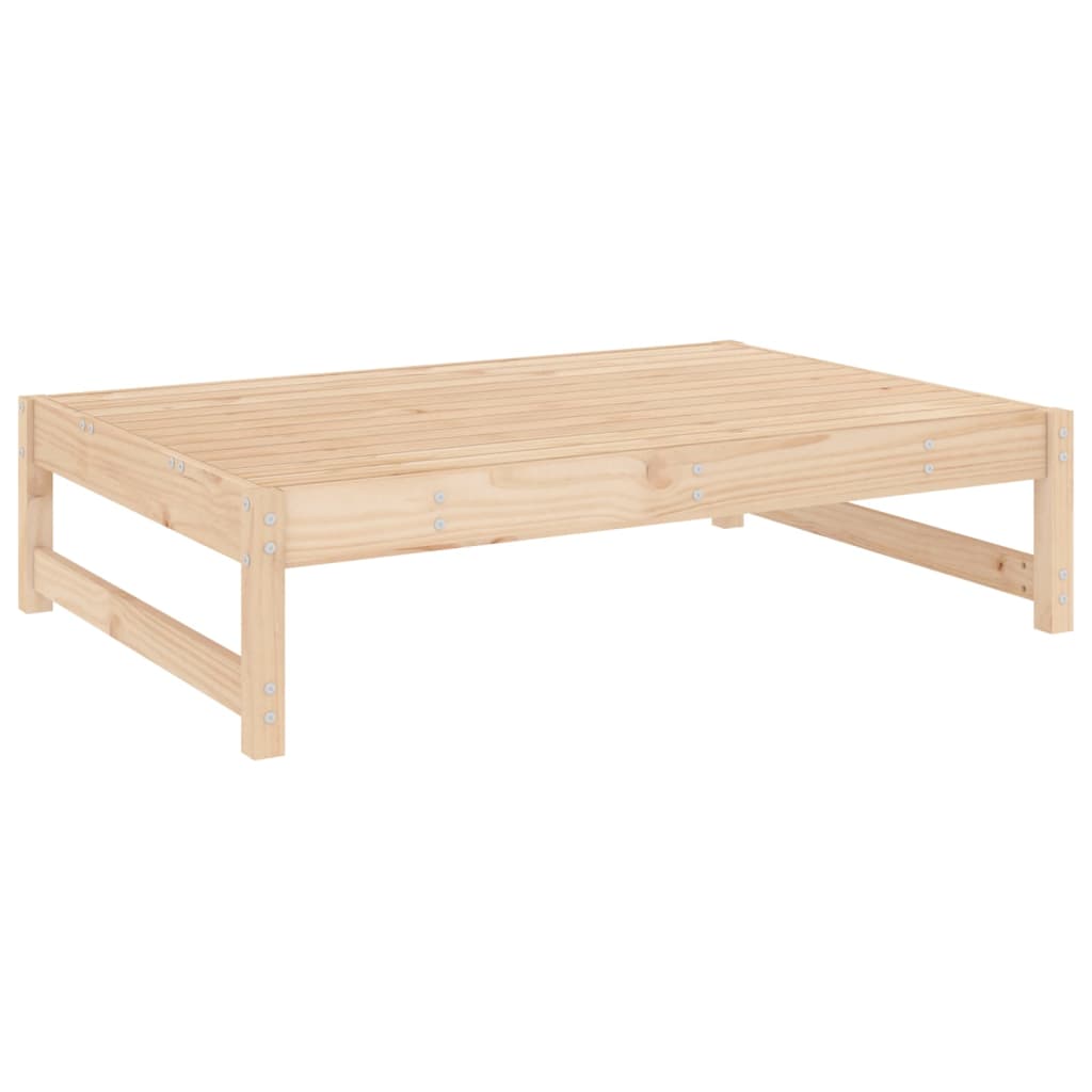 Salon de jardin 4 pcs bois massif de pin