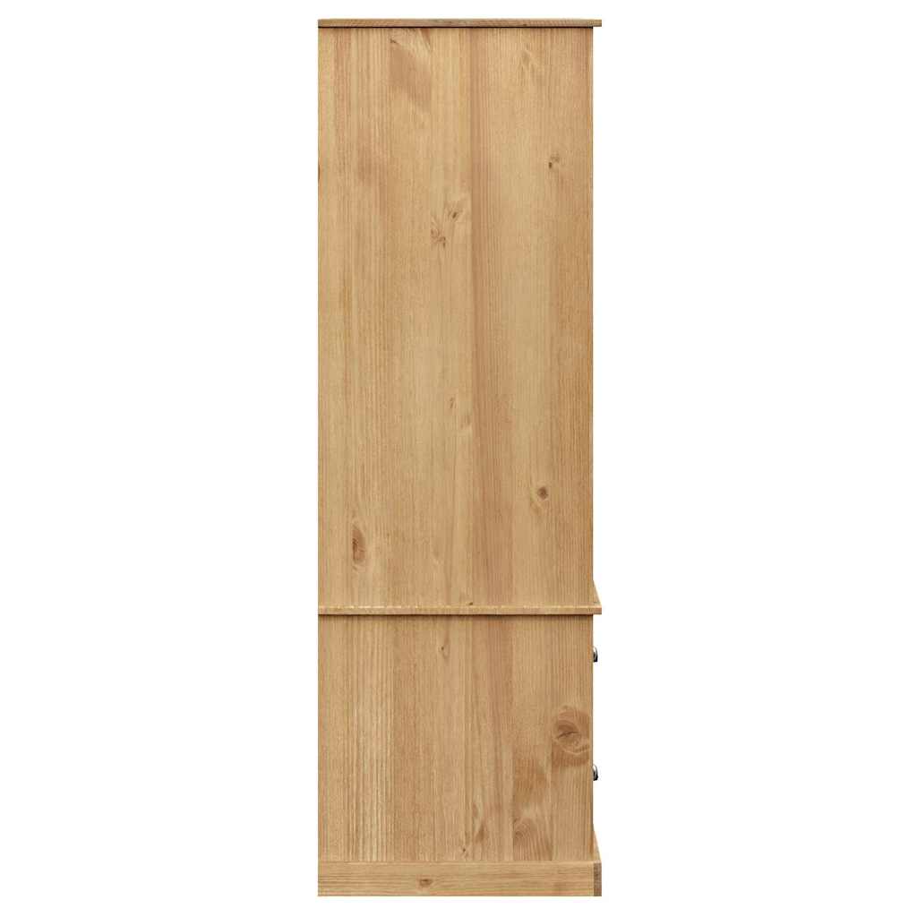 Garde-robe VIGO 90x55x170 cm bois massif de pin - XIOS