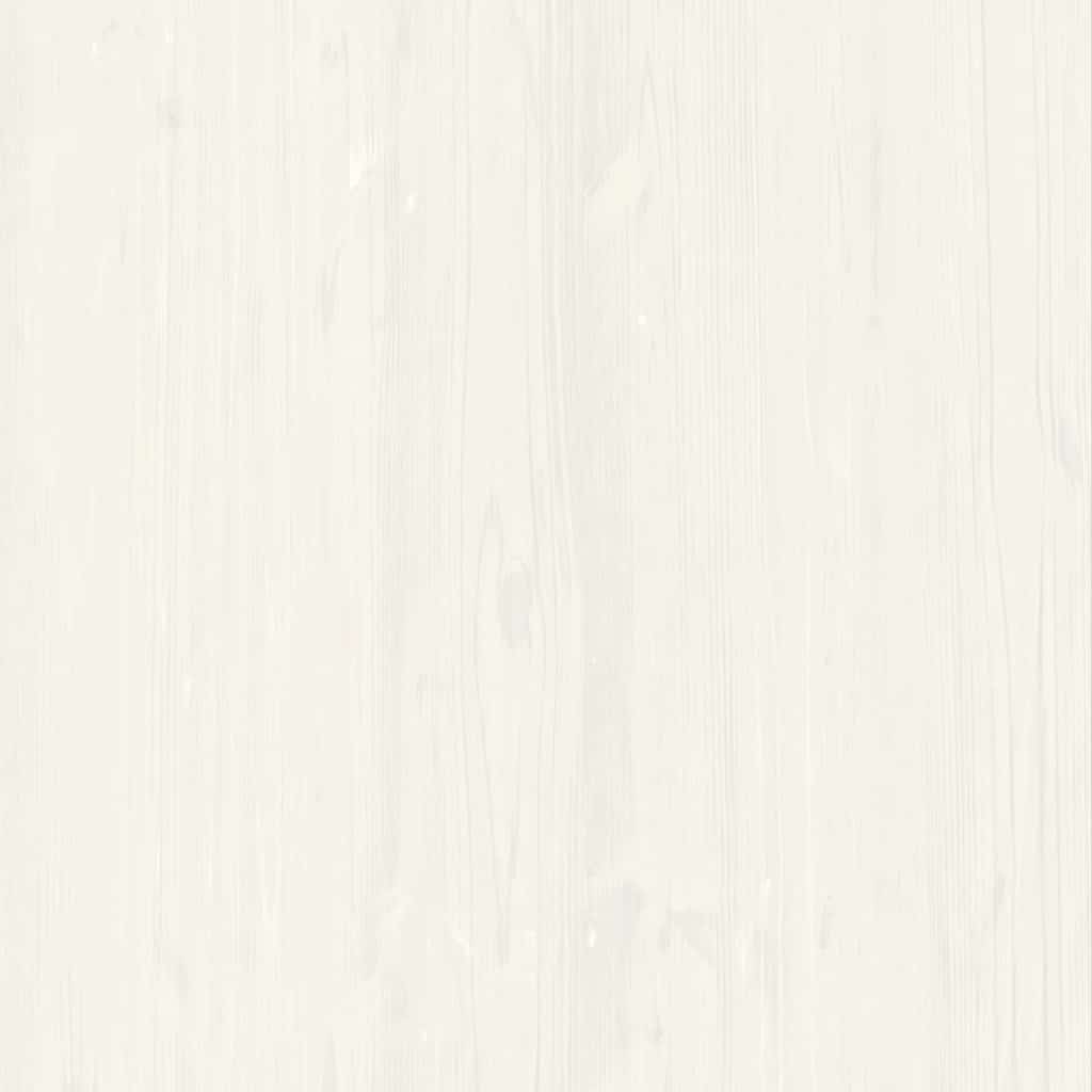 Garde-robe VIGO blanc 90x55x170 cm bois massif de pin