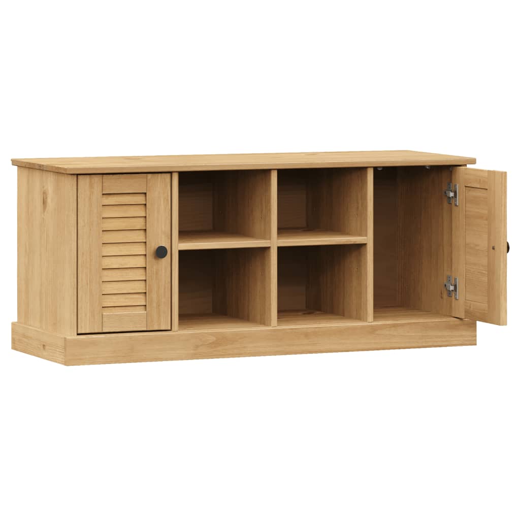 Banc à chaussures VIGO 106x35x45 cm bois massif de pin - XIOS
