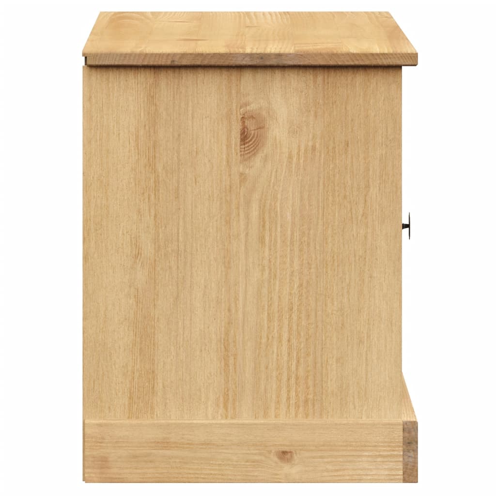 Banc à chaussures VIGO 106x35x45 cm bois massif de pin - XIOS