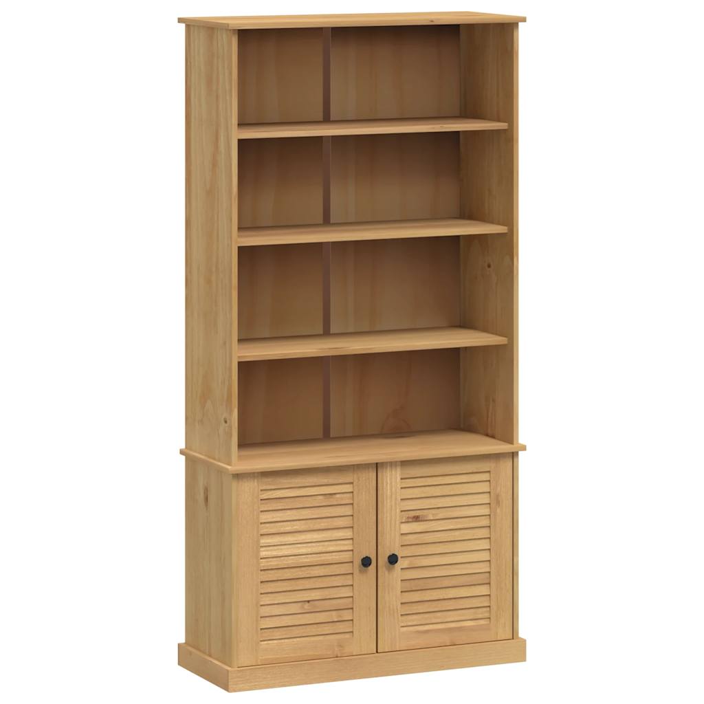 Bibliothèque VIGO 85x35x170 cm bois massif de pin - XIOS