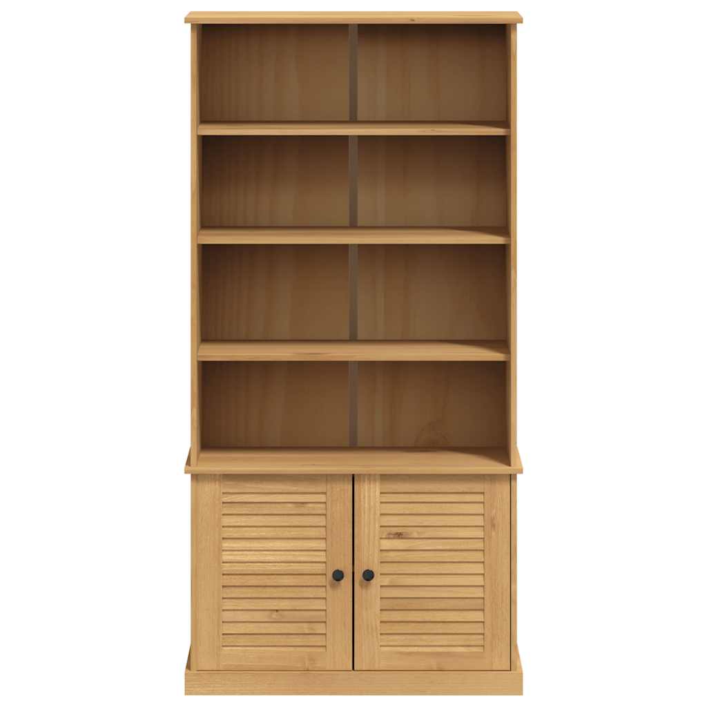 Bibliothèque VIGO 85x35x170 cm bois massif de pin - XIOS