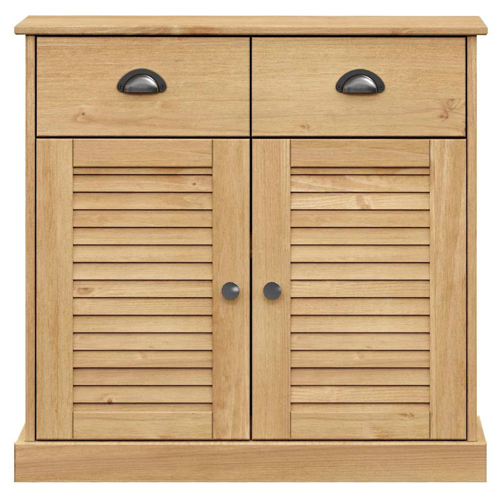 Buffet avec tiroirs VIGO 78x40x75 cm bois massif de pin - XIOS