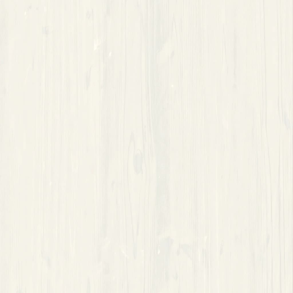 Buffet avec tiroirs VIGO 78x40x75 cm blanc bois massif de pin - XIOS