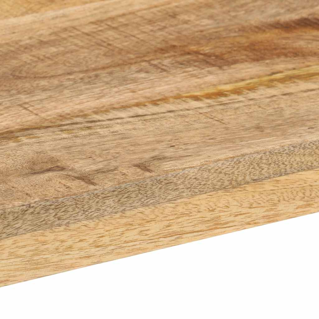 Table console 110x35x76 cm bois de manguier massif brut - XIOS