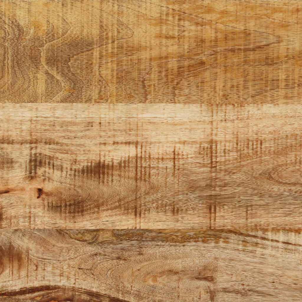 Table console 110x35x76 cm bois de manguier massif brut - XIOS