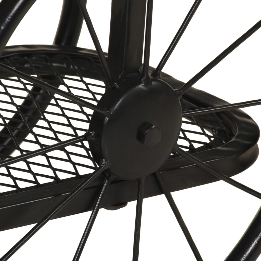 Table console 112x36x76 cm bois massif de manguier et fer - XIOS