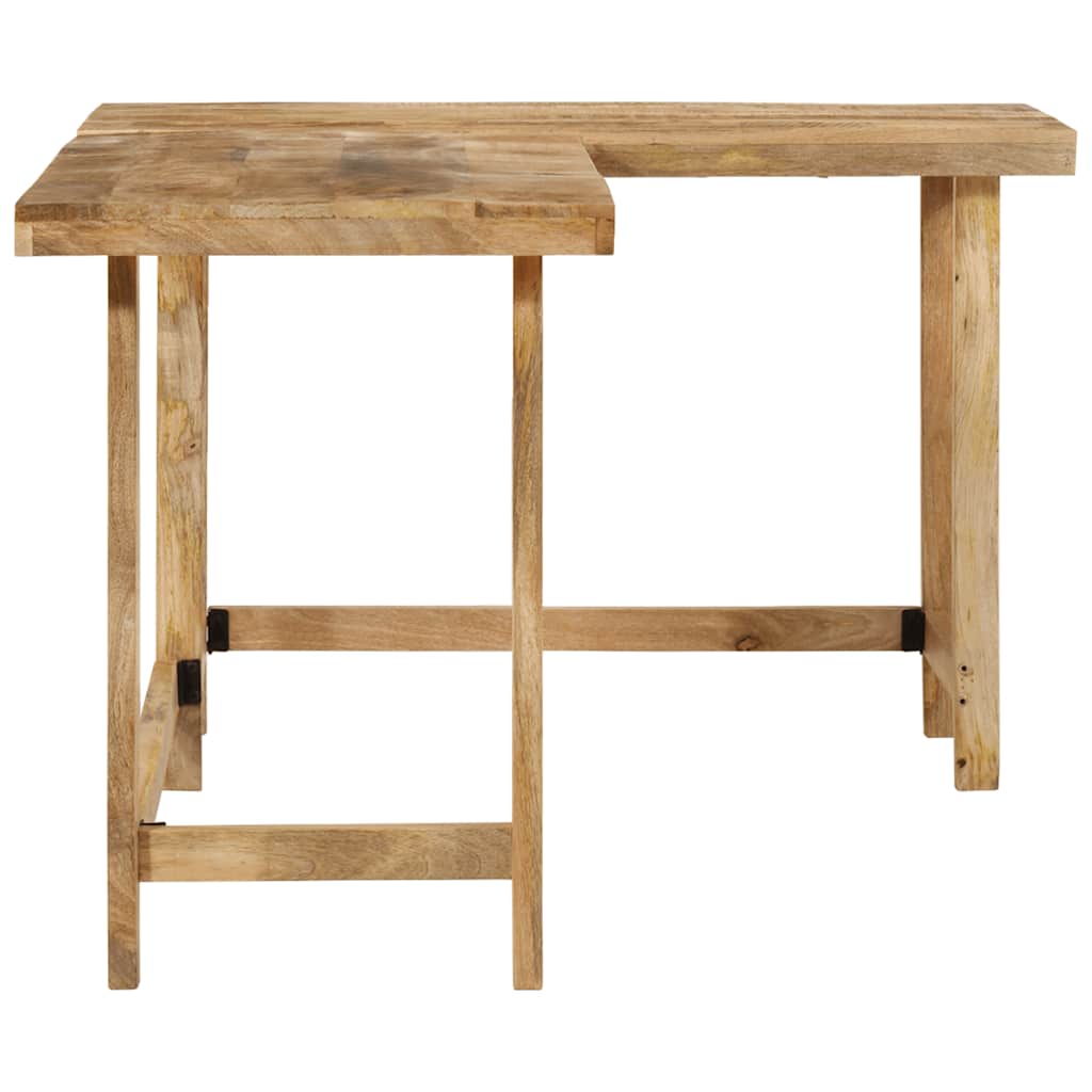 Bureau 165x110x75 cm bois massif de manguier