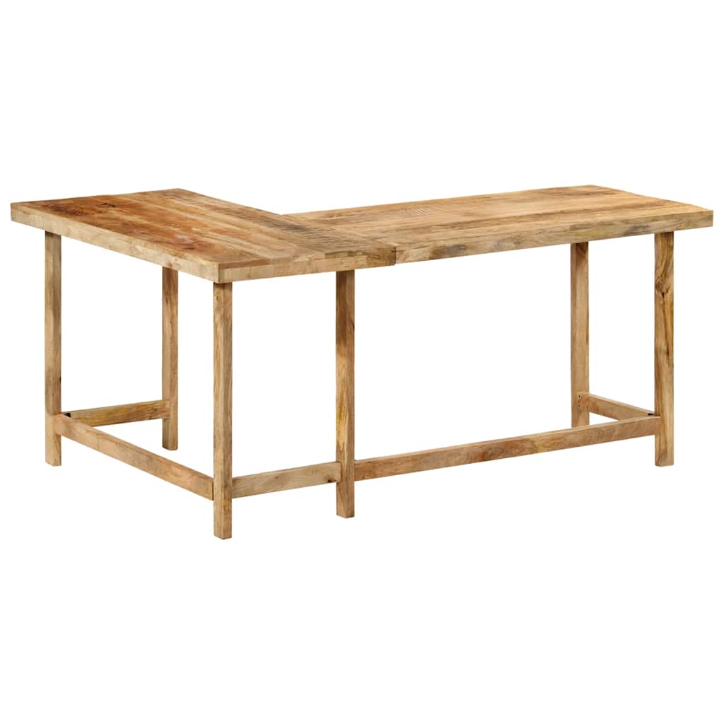 Bureau 165x110x75 cm bois massif de manguier