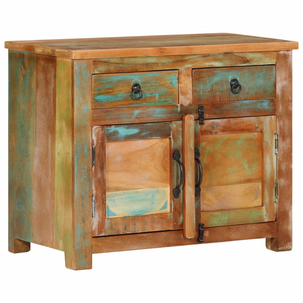 Buffet 68x35x55 cm bois massif de récupération - XIOS