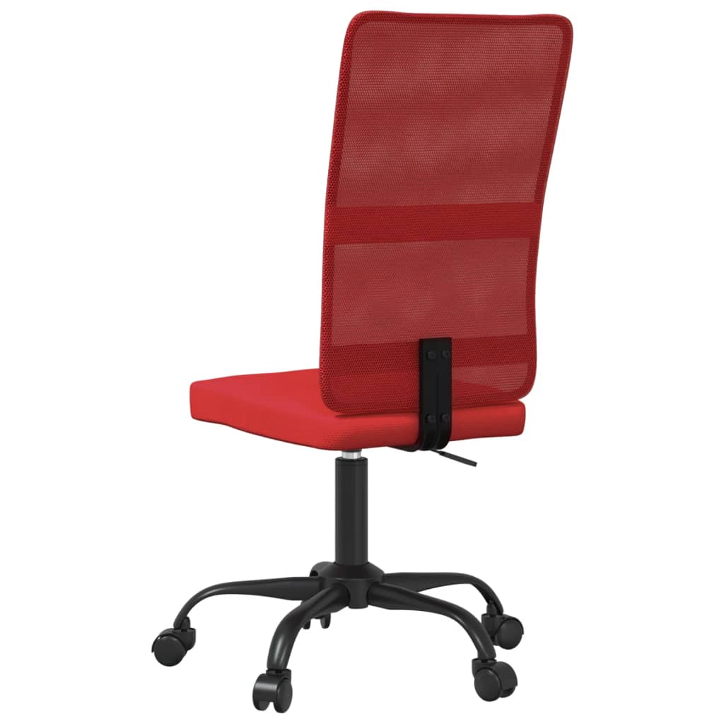Chaise de bureau réglable en hauteur bordeaux tissu en maille - XIOS
