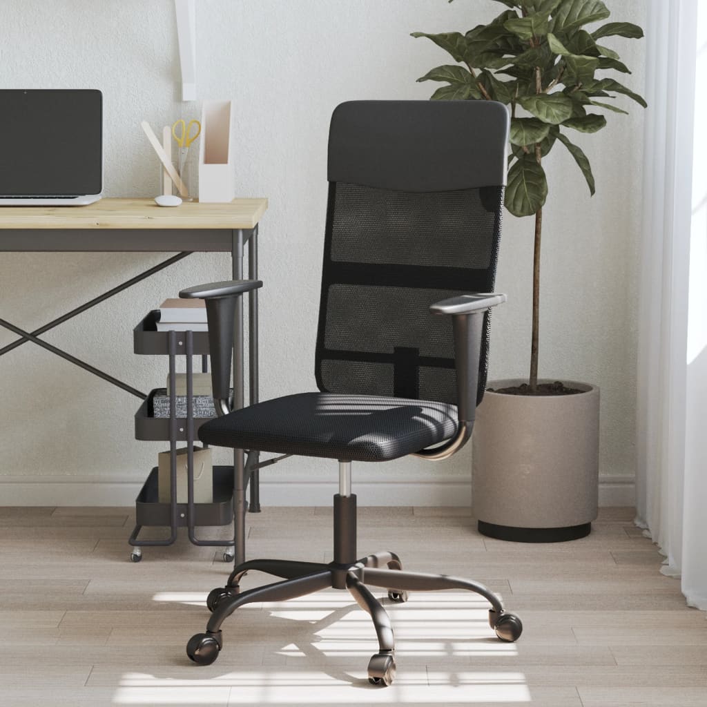 Chaise de bureau réglable en hauteur noir - XIOS