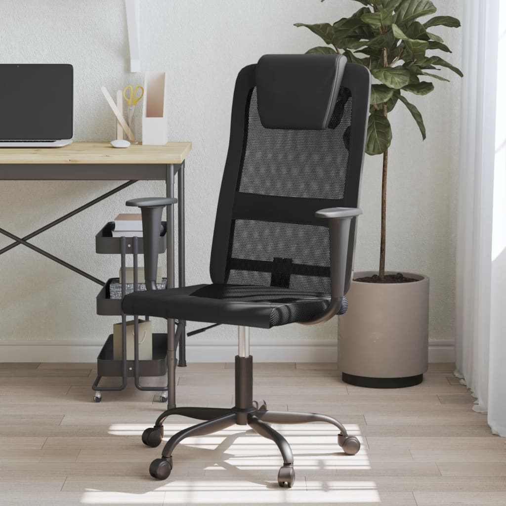 Chaise de bureau réglable en hauteur noir - XIOS