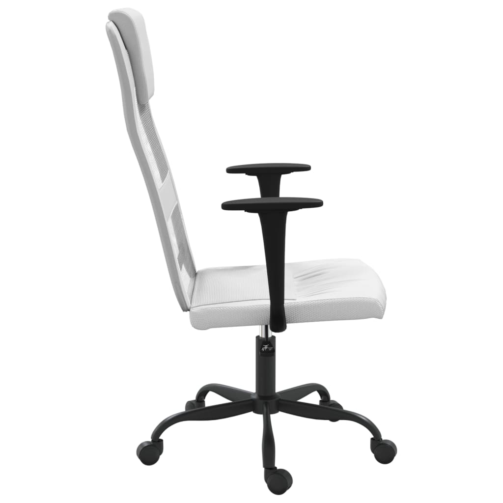 Chaise de bureau réglable en hauteur blanc - XIOS