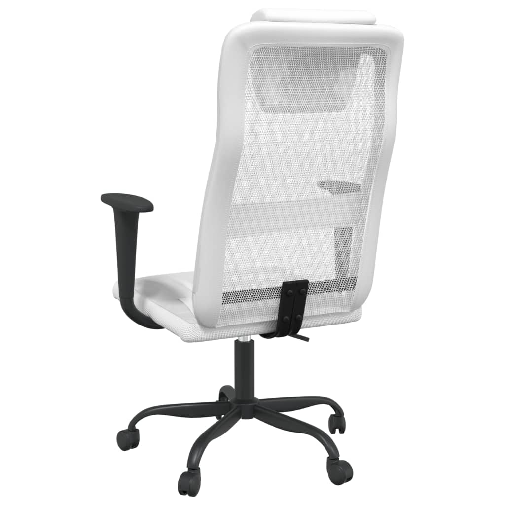 Chaise de bureau réglable en hauteur blanc - XIOS