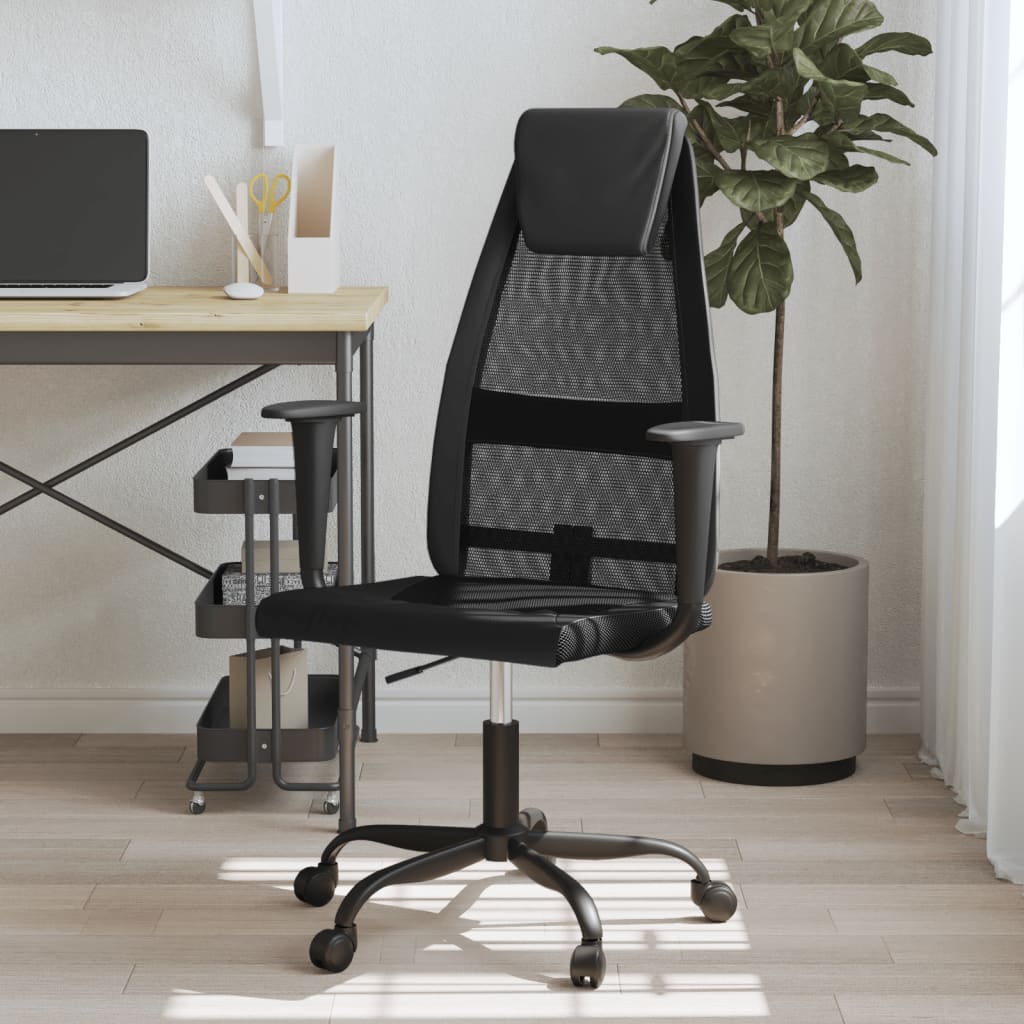 Chaise de bureau réglable en hauteur noir - XIOS