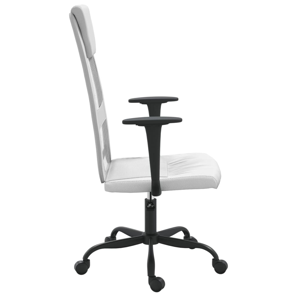 Chaise de bureau réglable en hauteur blanc - XIOS